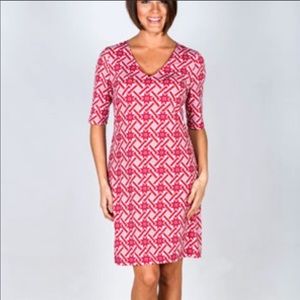 🍭NWT Tracy Negoshian Tamara Square Geo Dress